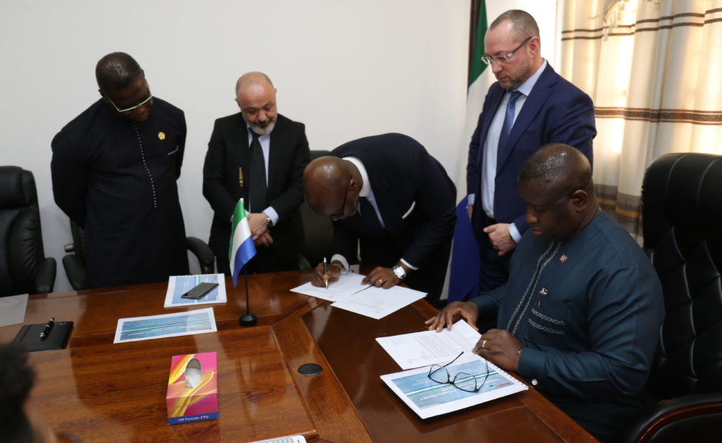 Bauxite from Sierra Leone